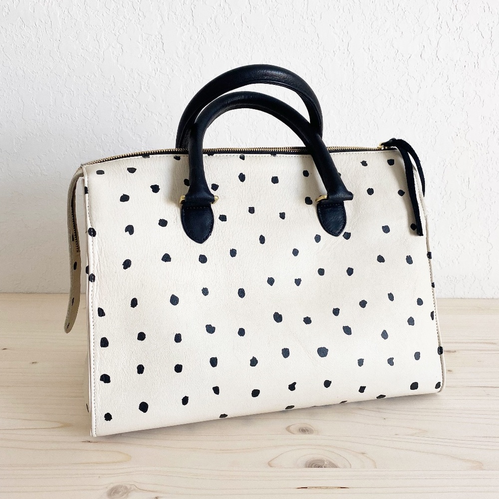 Clare V Polka Dot Sandrine Bag